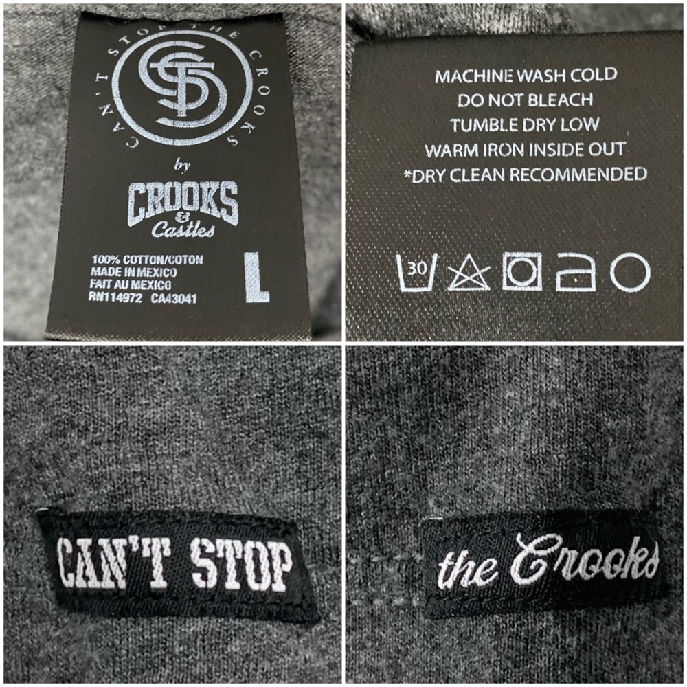 Crooks & Castles Tee - Picture 3 of 3